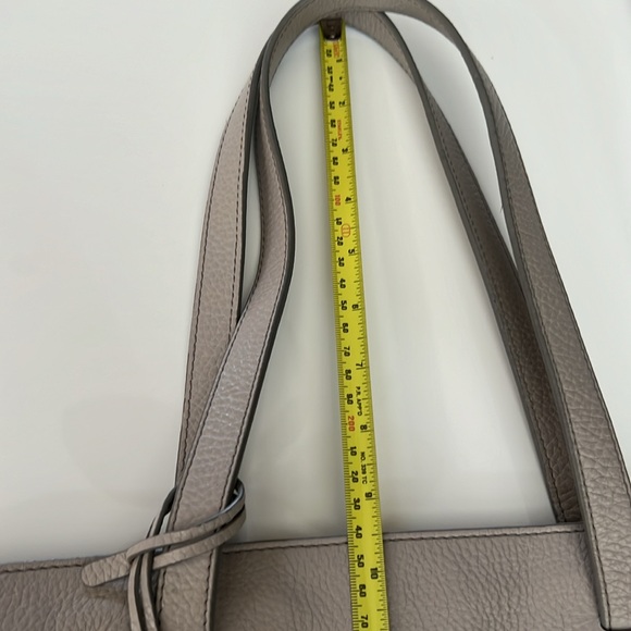 Fossil tote leather bag dove gray - Picture 12 of 15